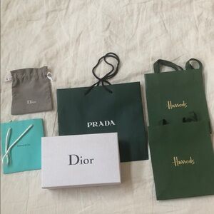 Misc. Designer bags /Dior box